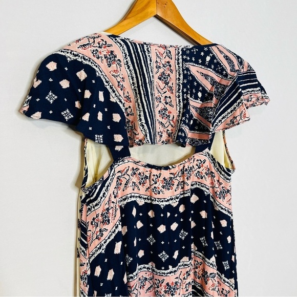 Maeve by Anthropologie Maeve Summertide Cape High-Low Swing Dress. Size X-Small. - Picture 9 of 16